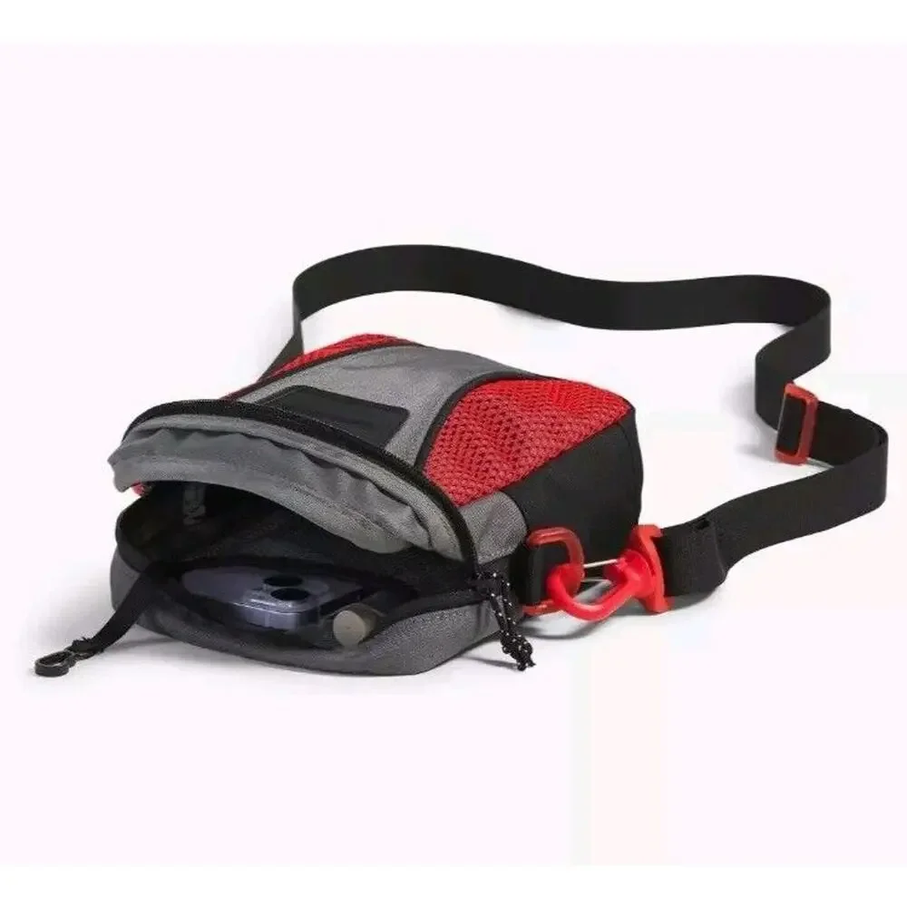 The North Face Y2K Shoulder Cross Body Bag One Size TNF Red Smoked Pearl NWT